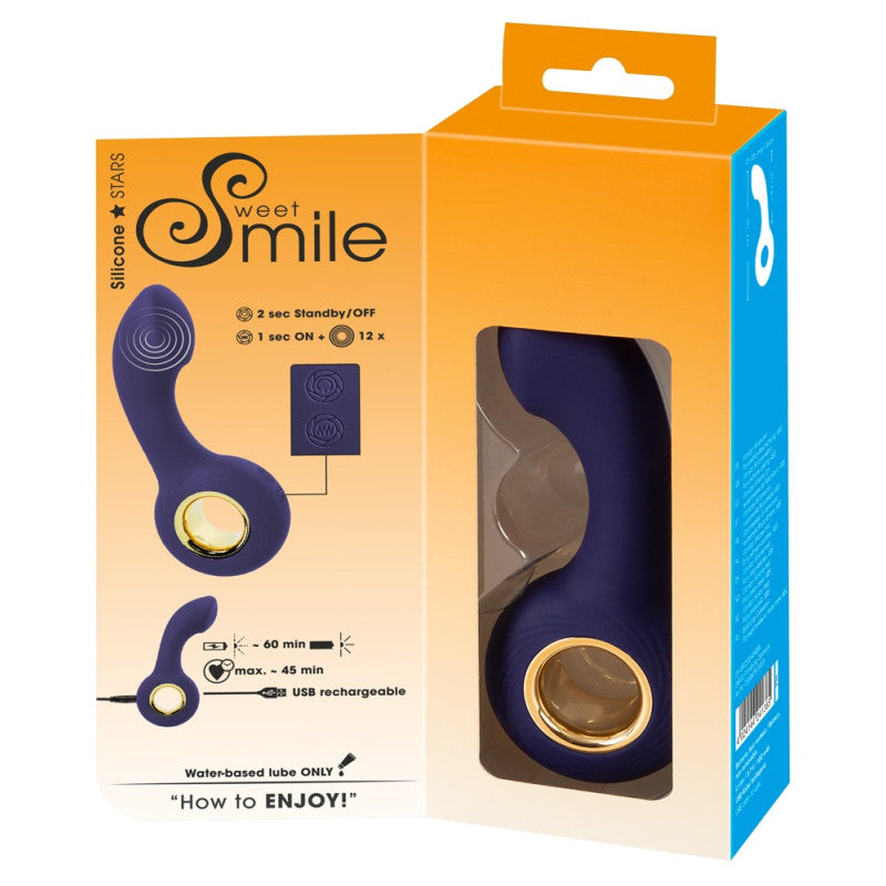 Vibratore Punto G e Punto P Sweet Smile