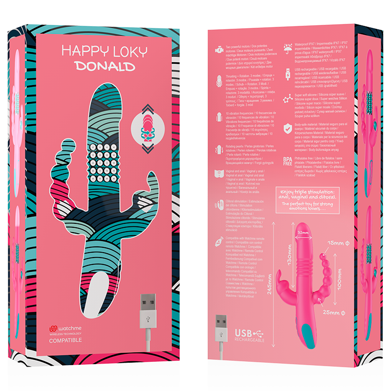 Vibratore Rabbit Donald