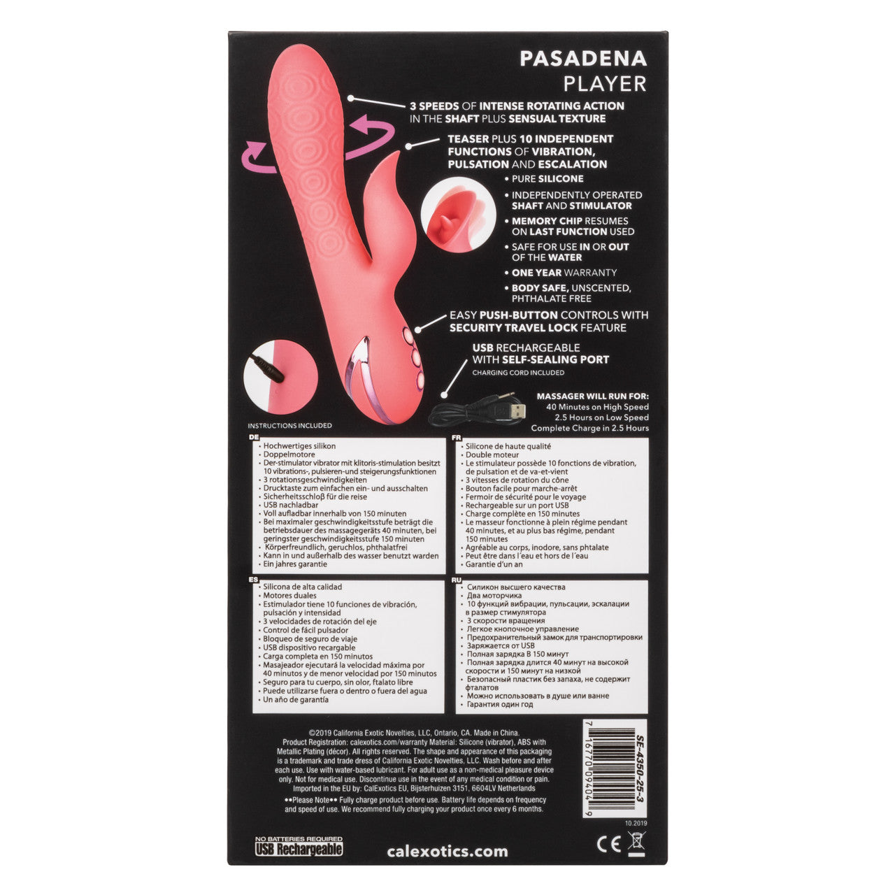 Vibrador Conejo Pasadena