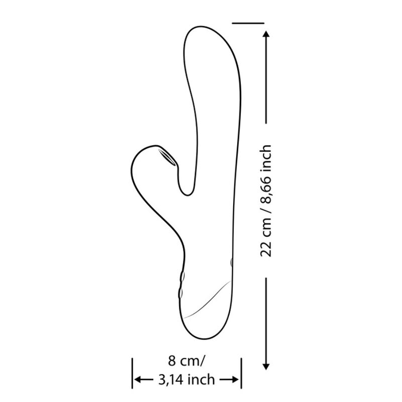 Vibratore Rabbit Romp Pulse