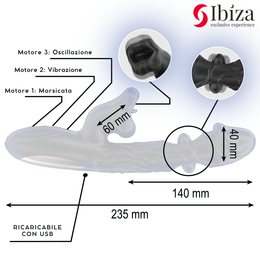 Vibratore Rabbit Slinguazzetto