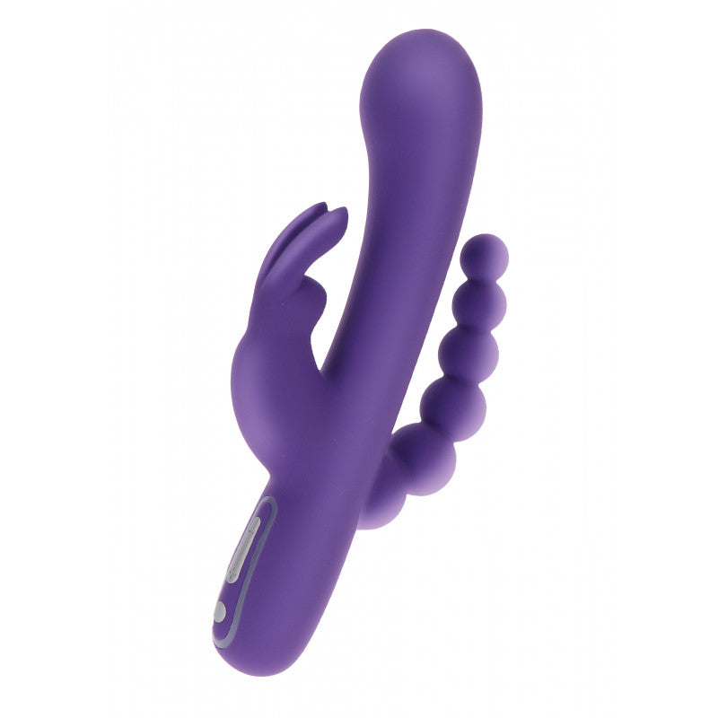 Vibromasseur triple lapin 