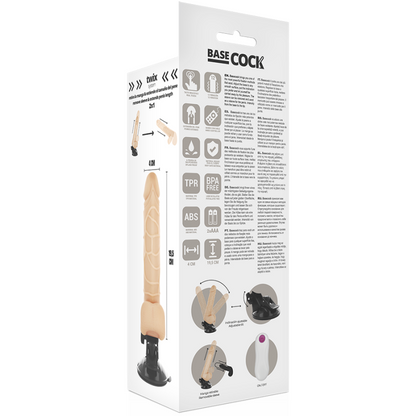 Vibratore Realistico Base Cock Color Carne