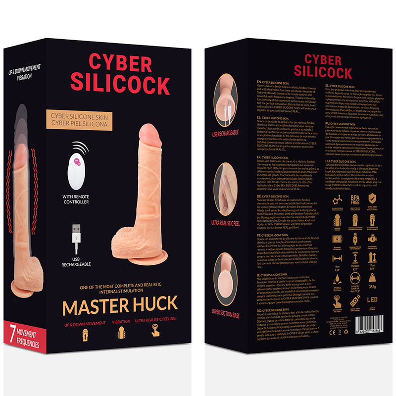 Vibrador Realista Master Huck