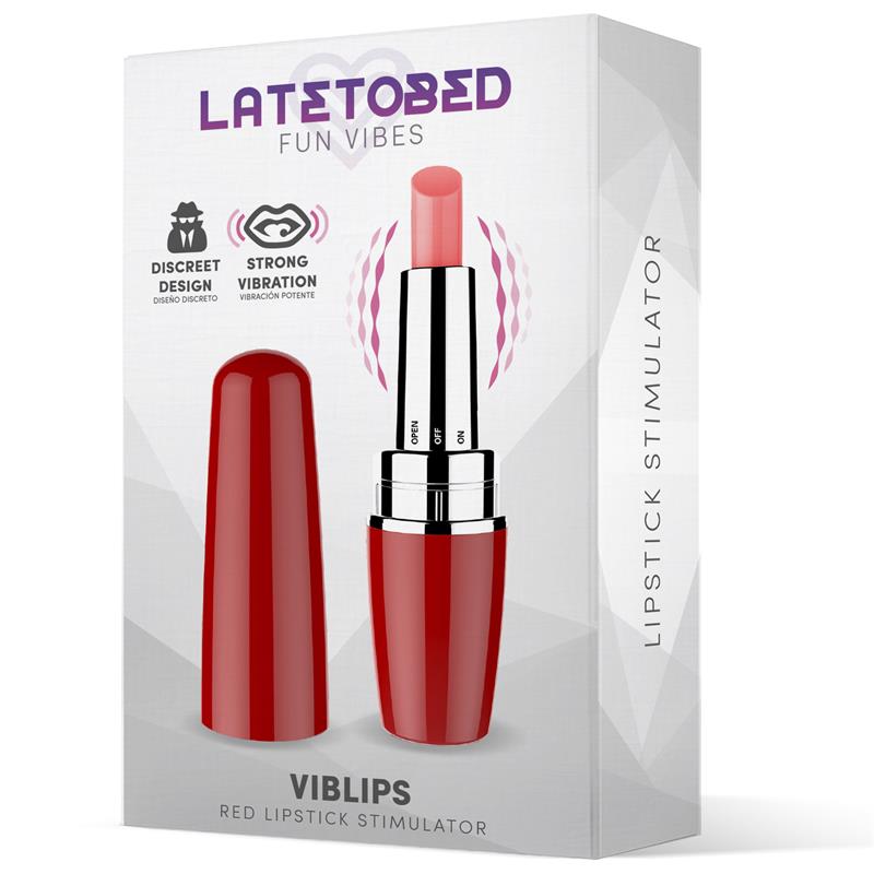 Vibromasseur rouge à lèvres Viblips