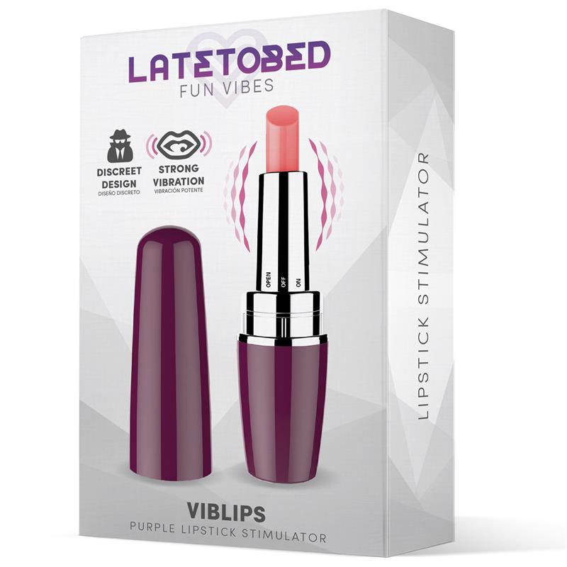 Vibromasseur rouge à lèvres Viblips