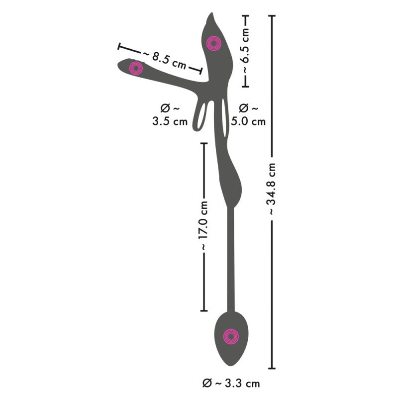 Vibratore Telecomandato Couples Choice