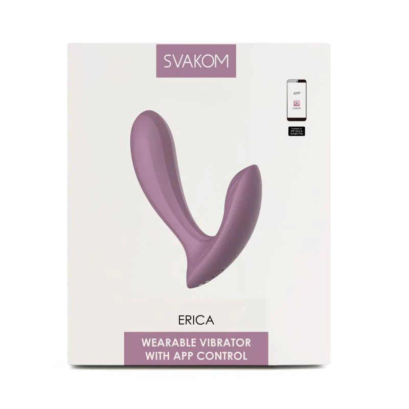 Vibrador con control remoto Erica