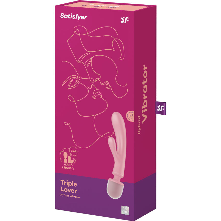 Vibromasseur Rabbit Satisfyer Triple Lover 