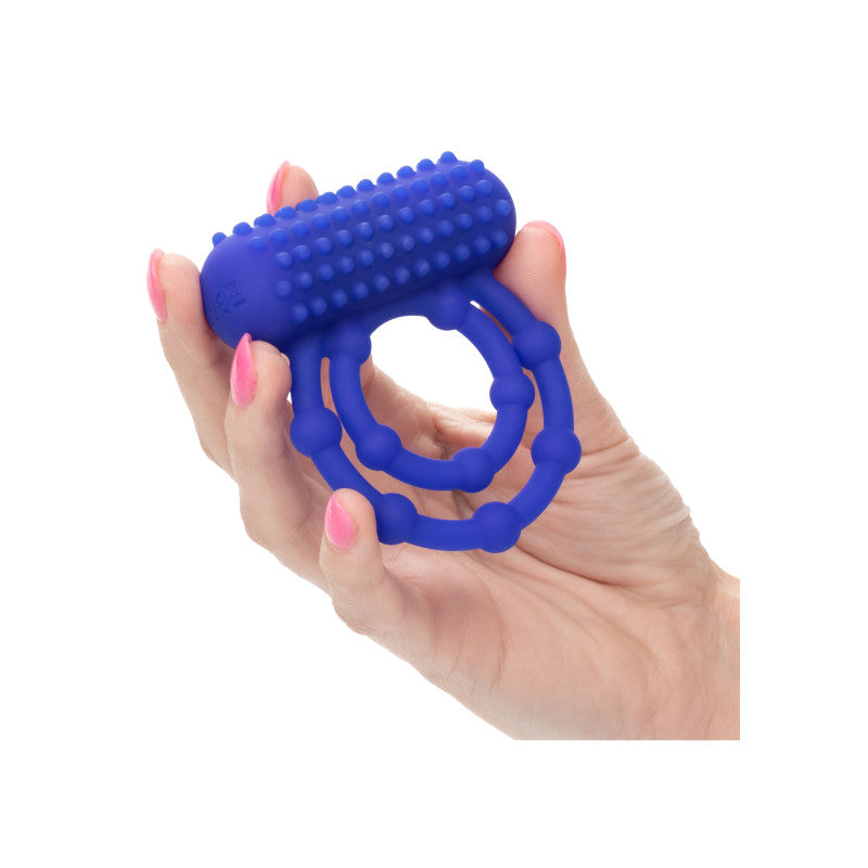 Anillo Fálico Vibrador 10 Cuentas