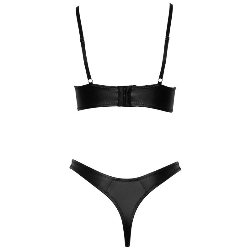Ensemble de sous-vêtements érotiques noirs