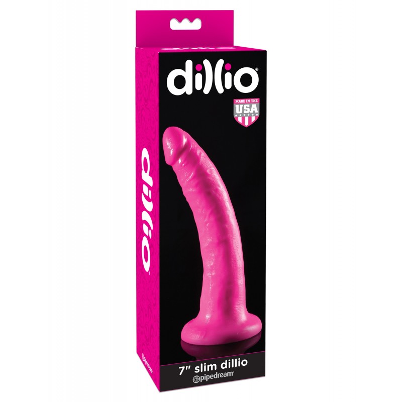 Dildo Realistico Slim Pink