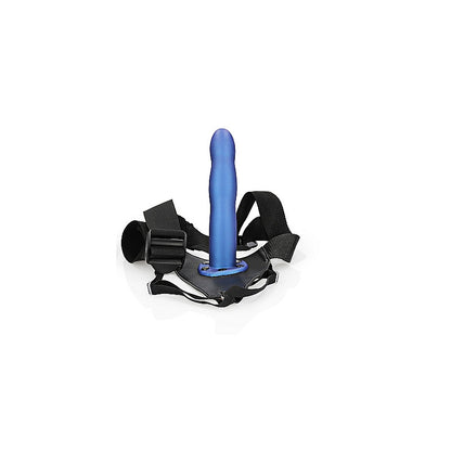 strap on dildo metal blue