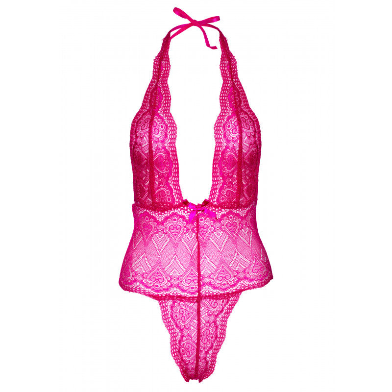 Body Corazón De Encaje Teddy
