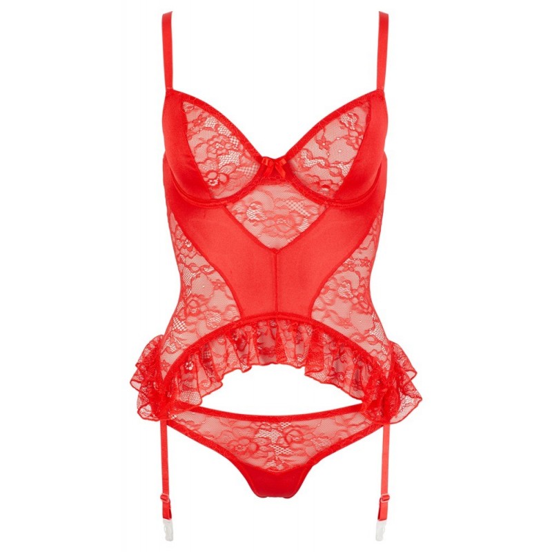 Sous-vêtement Corset Rouge