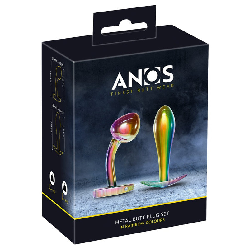 Plug Anale Metal Set