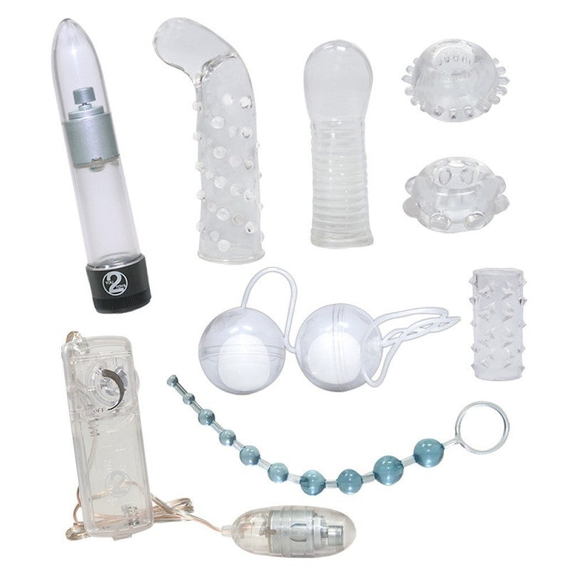 Kit Sex Toys Crystal Clear
