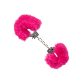 manette bdsm fucsia fluffy furry