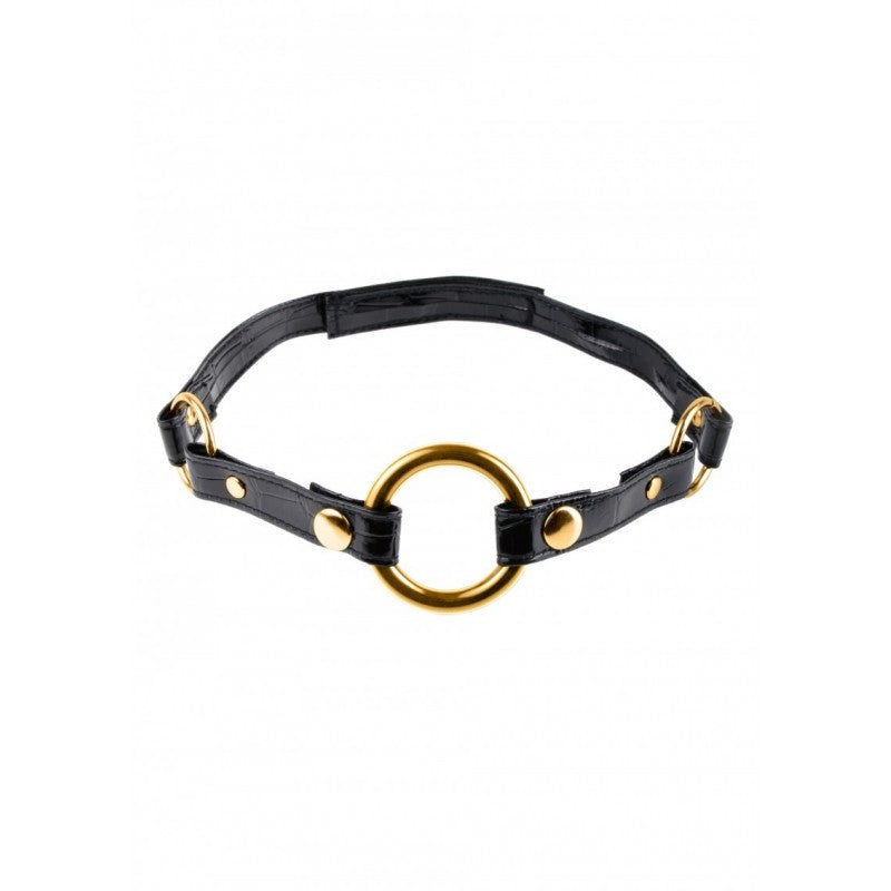 Fetish O-Ring Gag Gold