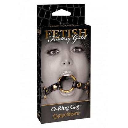 Fetish O-Ring Gag Gold