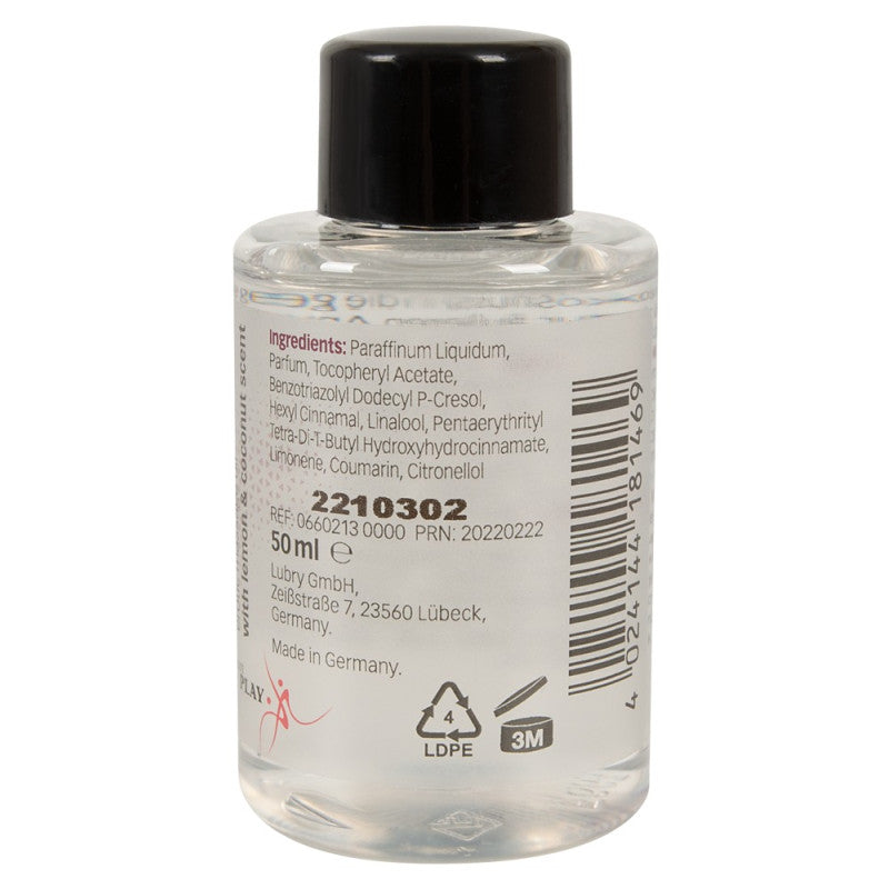 Aceite de masaje de limón y coco