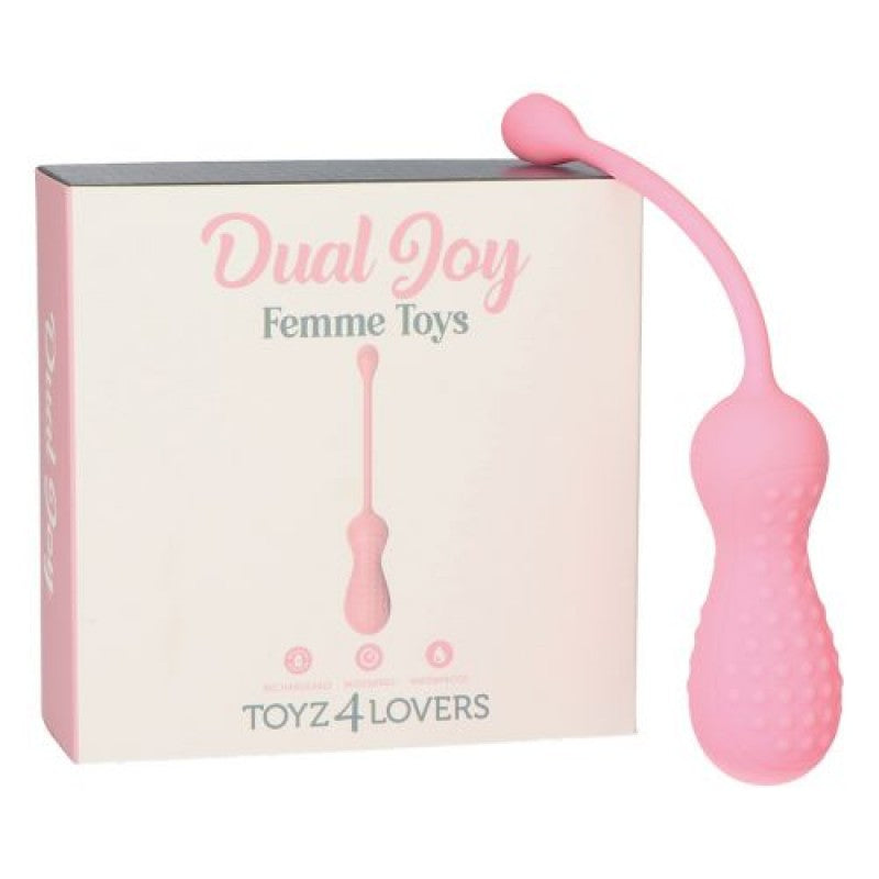Bolas vaginales vibratorias Dual Joy