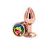 Plug Anale Rainbow rosa