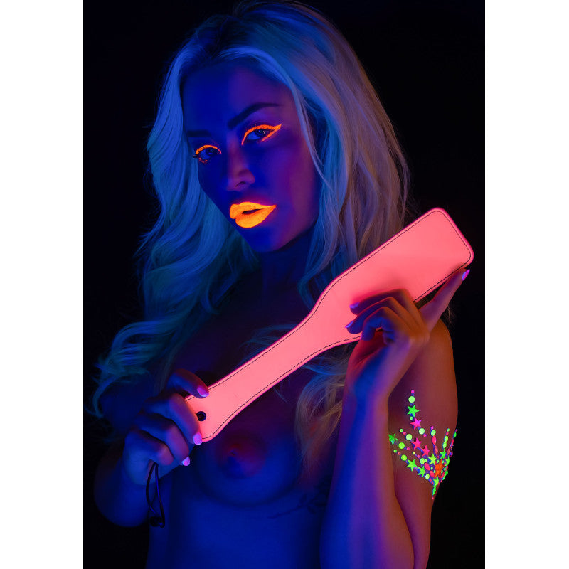Fesseuse BDSM fluo 