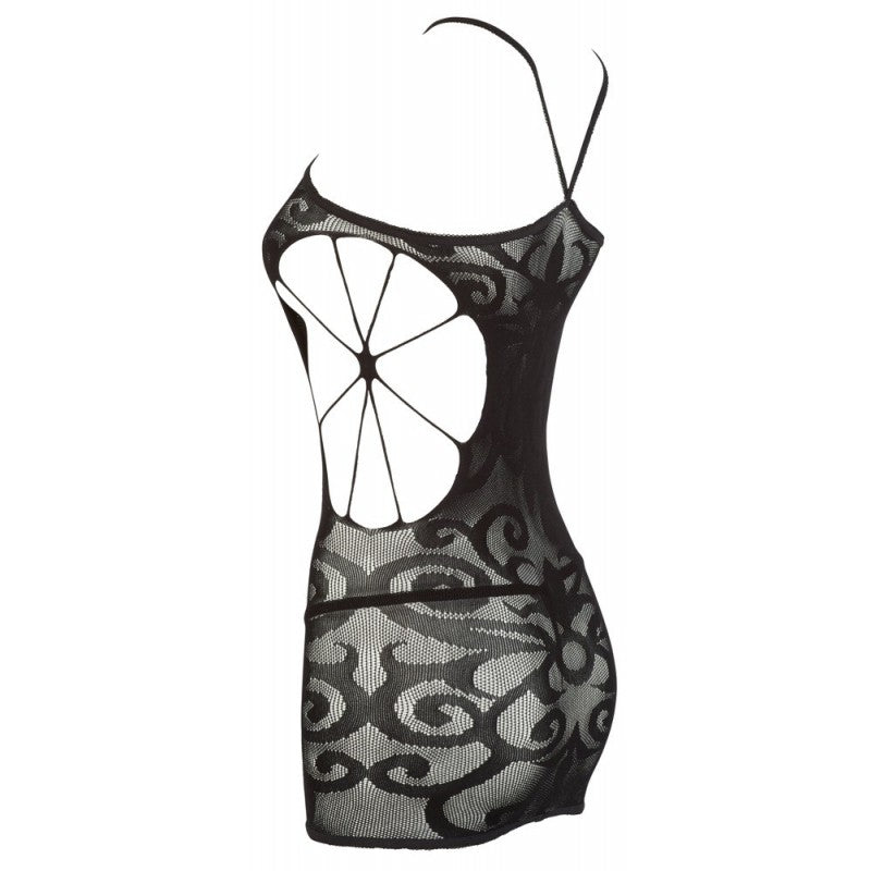 Vestido de encaje negro sexy