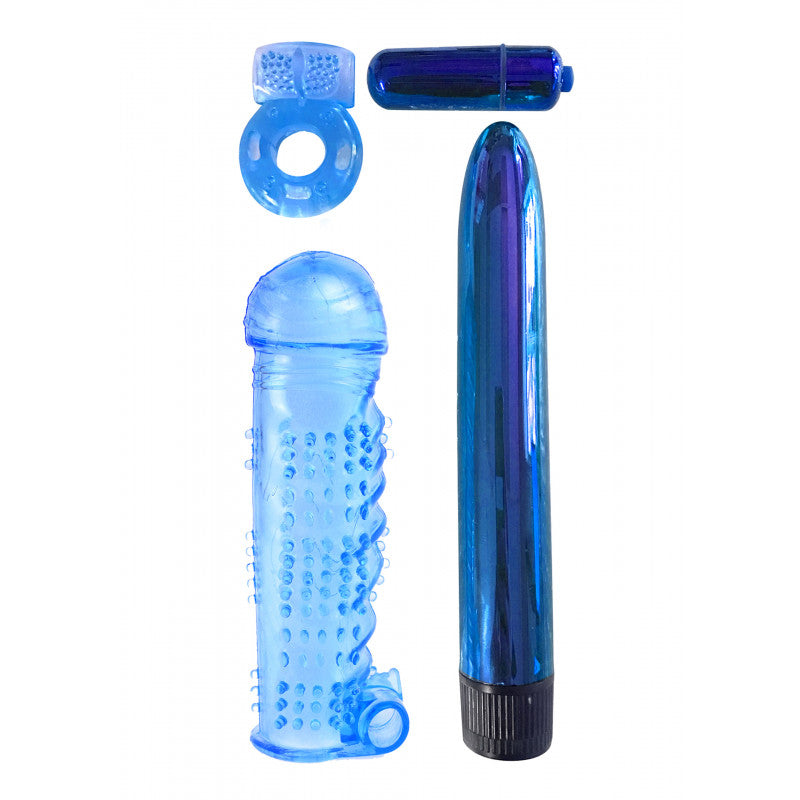 Sex Toys Kit Pleasure Couples azzurro