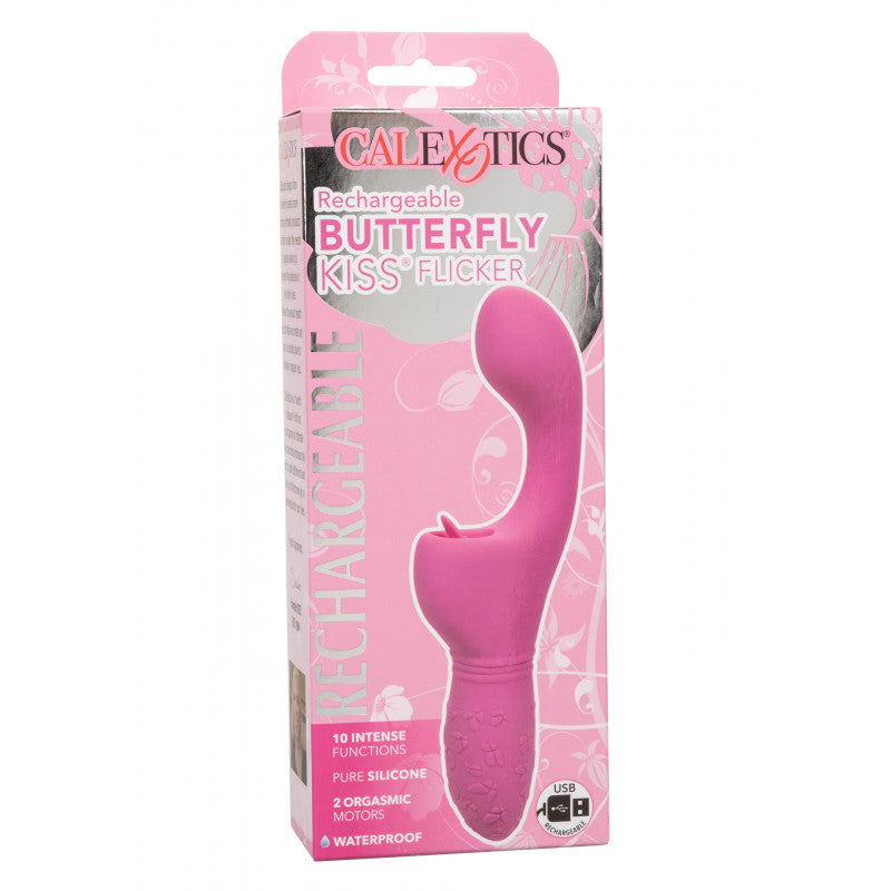 Vibromasseur point G scintillant Butterfly Kiss 