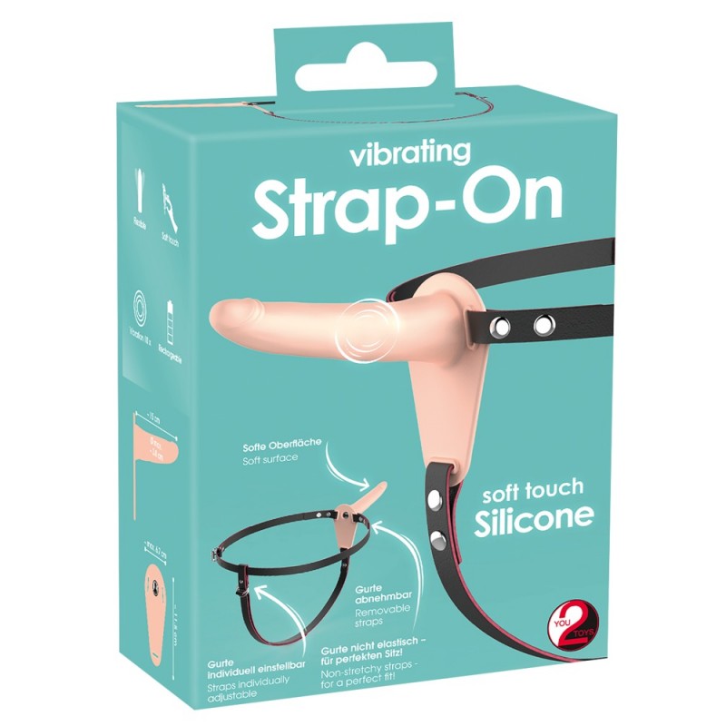 Vibratore Strap On Pegging - Fallo Creativo