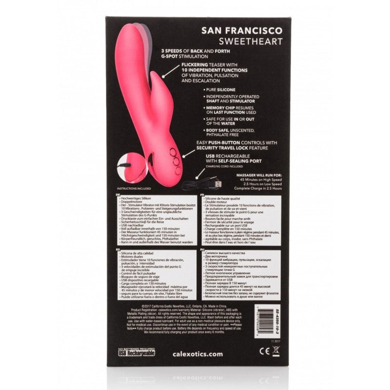 Vibratore Rabbit San Francisco Sweetheart